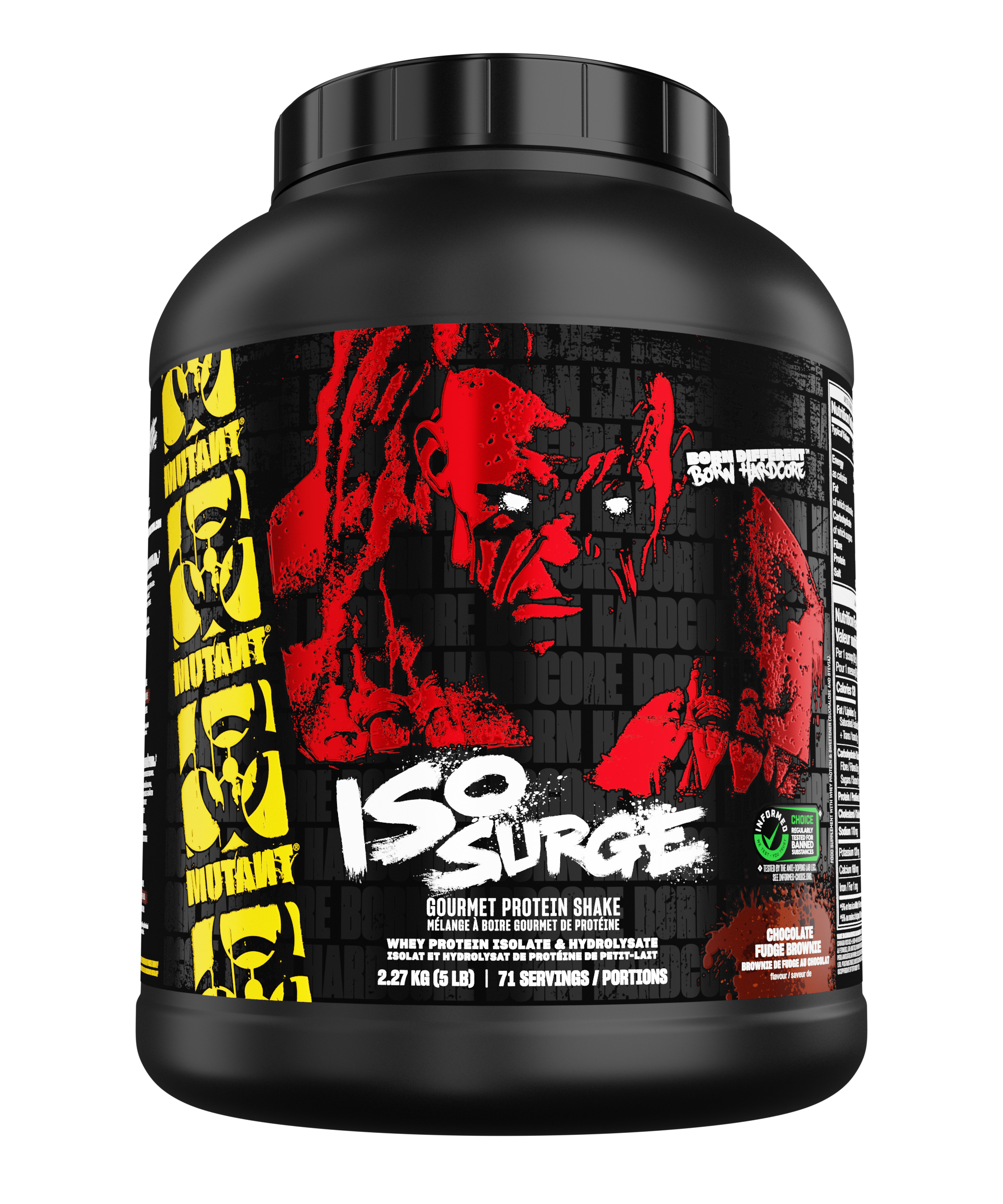 Mutant ISO SURGE 5lb. (new) - Chocolate Fudge Brownie